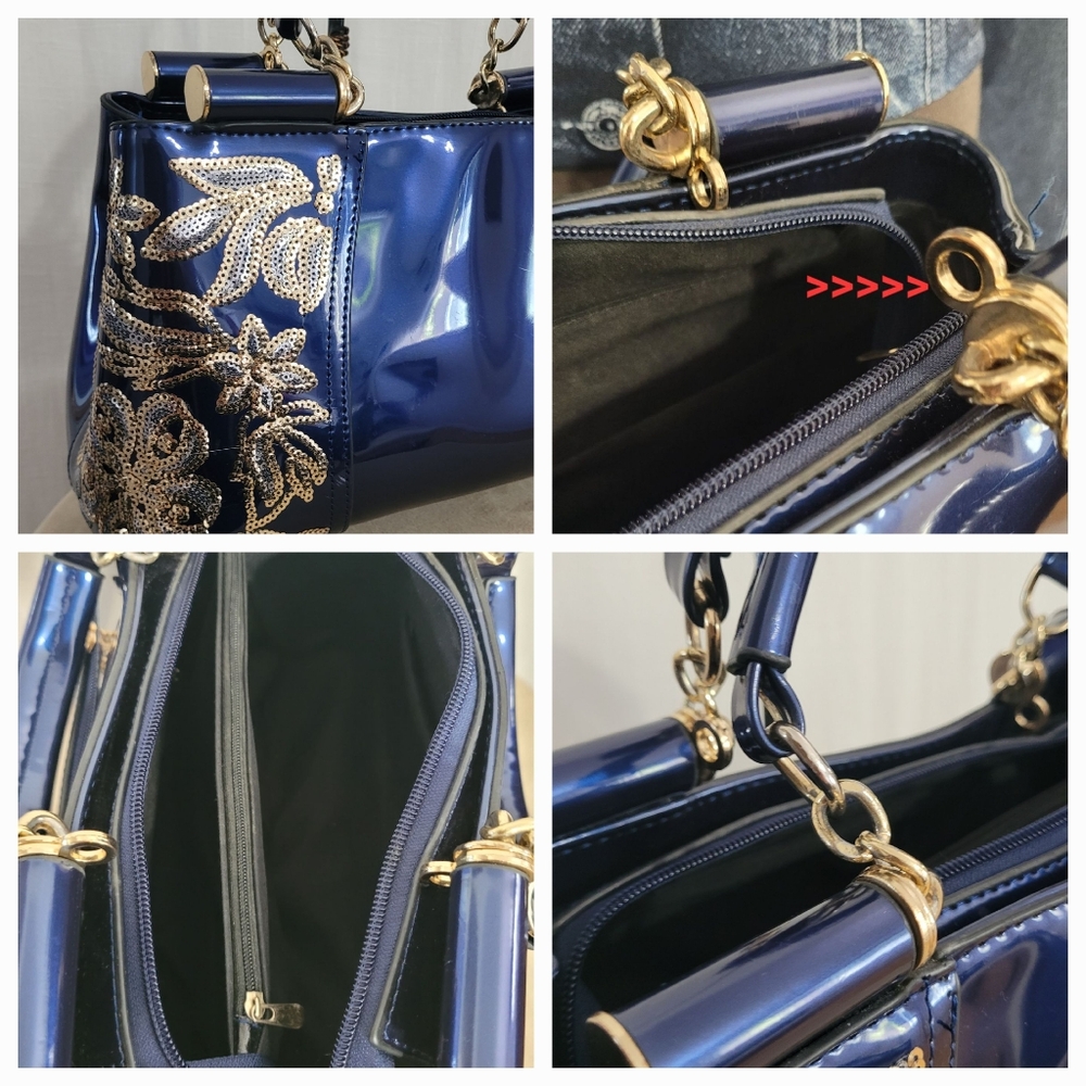 Embroidered Handbag - Picture 6 of 9